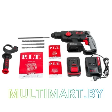 Перфоратор P.I.T PBH20H-22B/1 (с 1-им АКБ, кейс) картинка 8